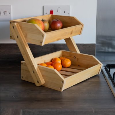 Panier à fruits et légumes en bambou