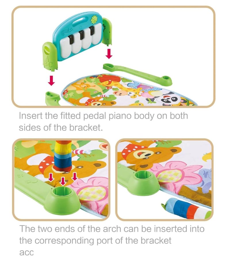 Baby Piano Fitness Rack