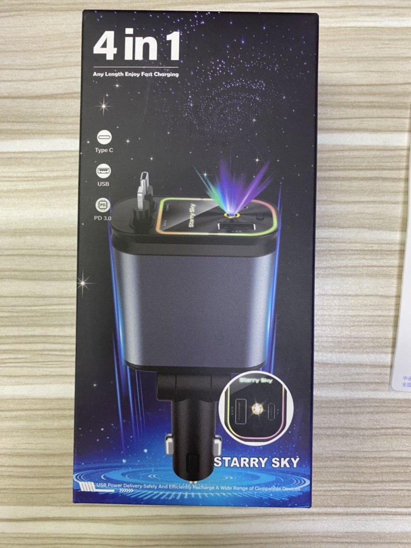 Portable Retractable 4-in-1