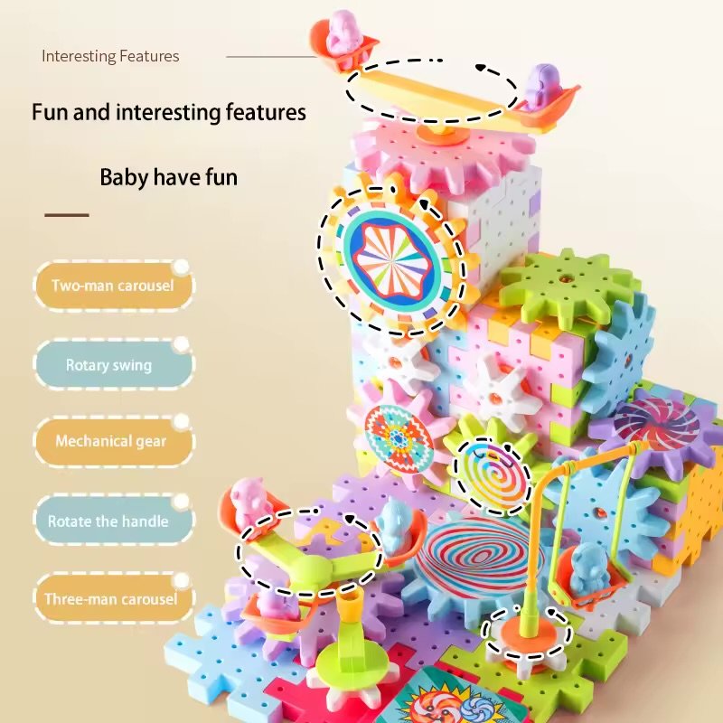 Electric Building Blocks 203PCS